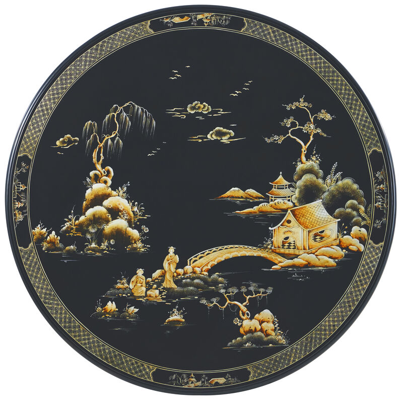 Spencer London Chinoiserie Center Table